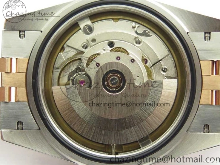 Jubilee RG Dial RG GMF SS 904 Wrapped on RG A2836 Roman Bracelet SS 36mm DateJust Wrapped 116231 0323